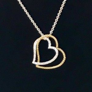 Double Heart Necklace